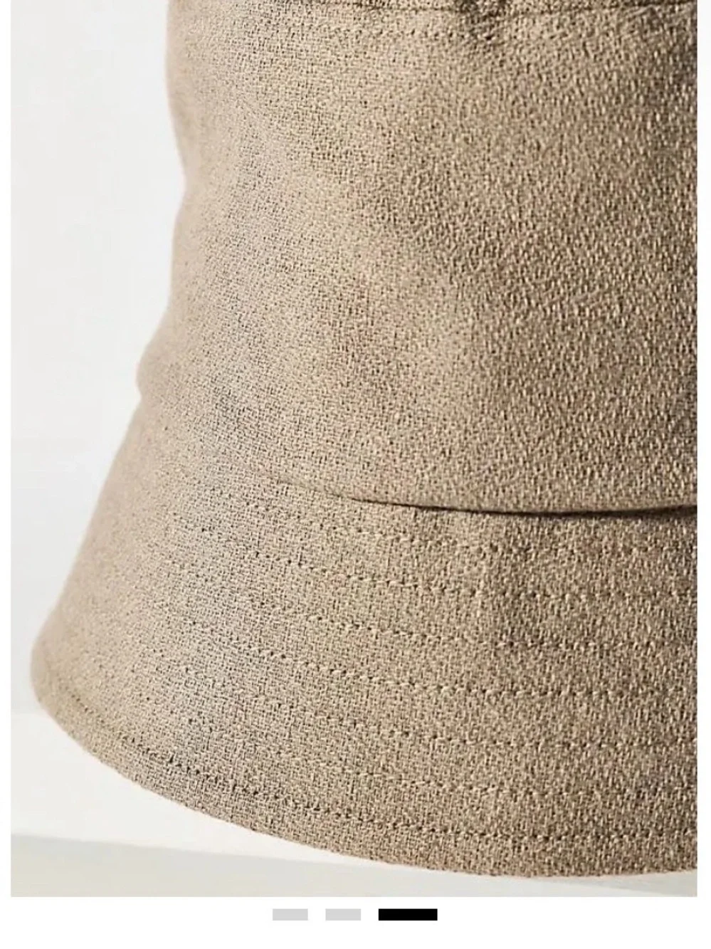 NWT Wyeth Sophie Woven Bucket Hat Asparagus Neutral OS